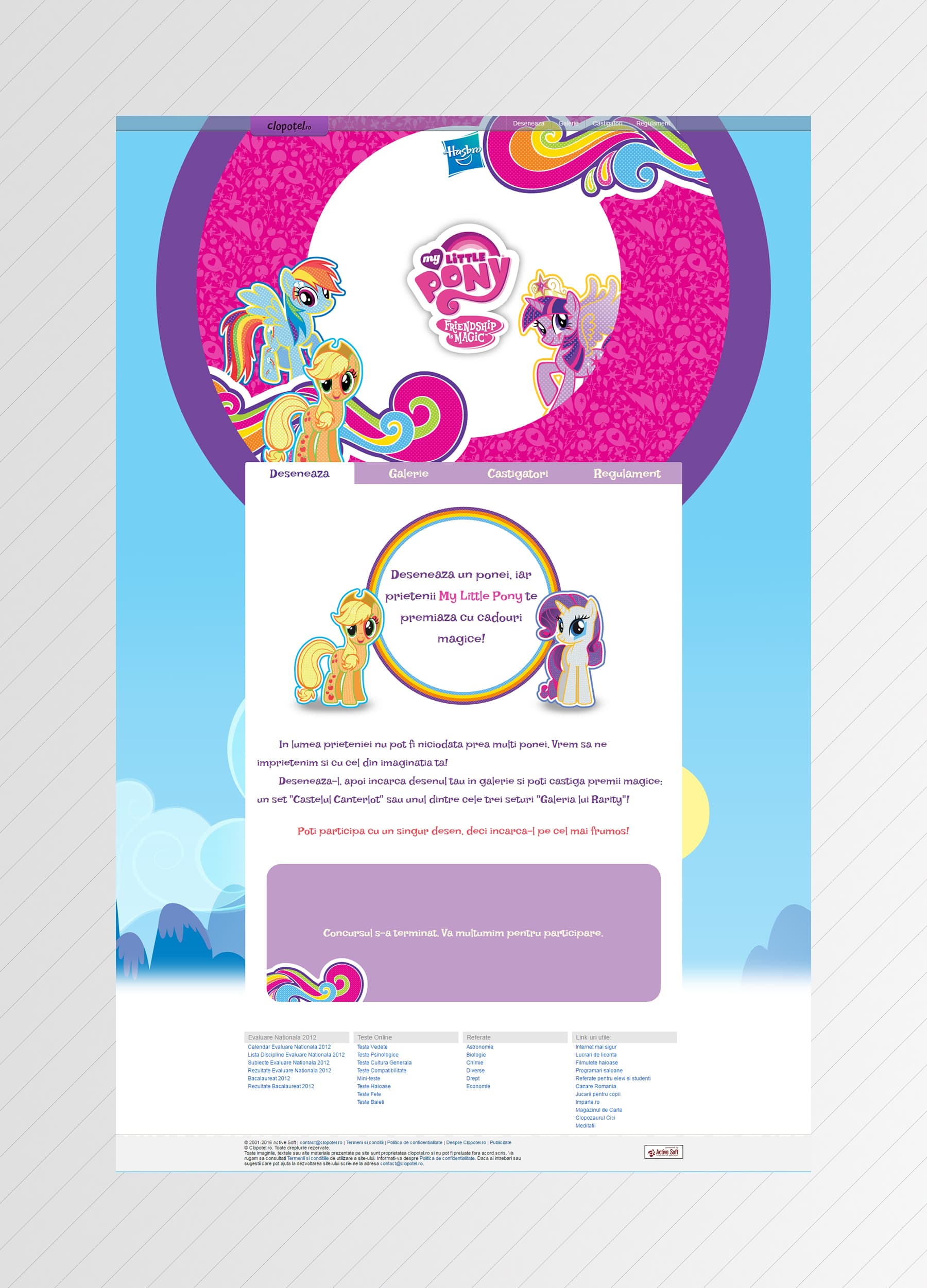 Campaign Miniwebsites — Design UI/UX & Dezvoltare Frontend project by Level UI for Active Soft (3)