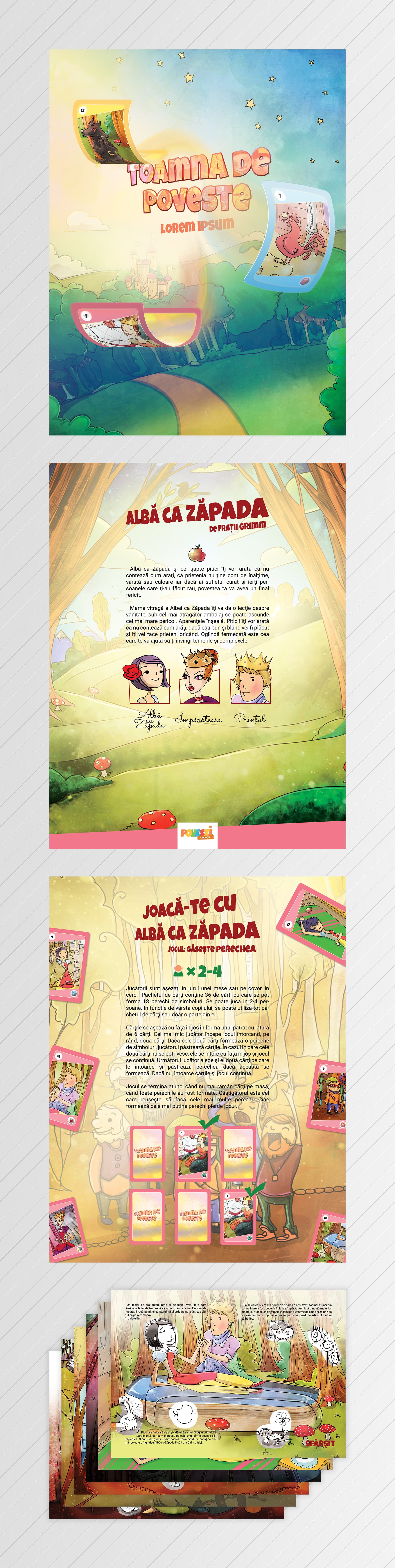 Book for Children — Design Grafic & Motion Graphics project by Level UI for Active Soft